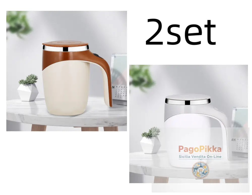 Rechargeable Model Automatic Stirring Cup Coffee Cup High Value Electric Stirring Cup Lazy Milkshake Rotating Magnetic