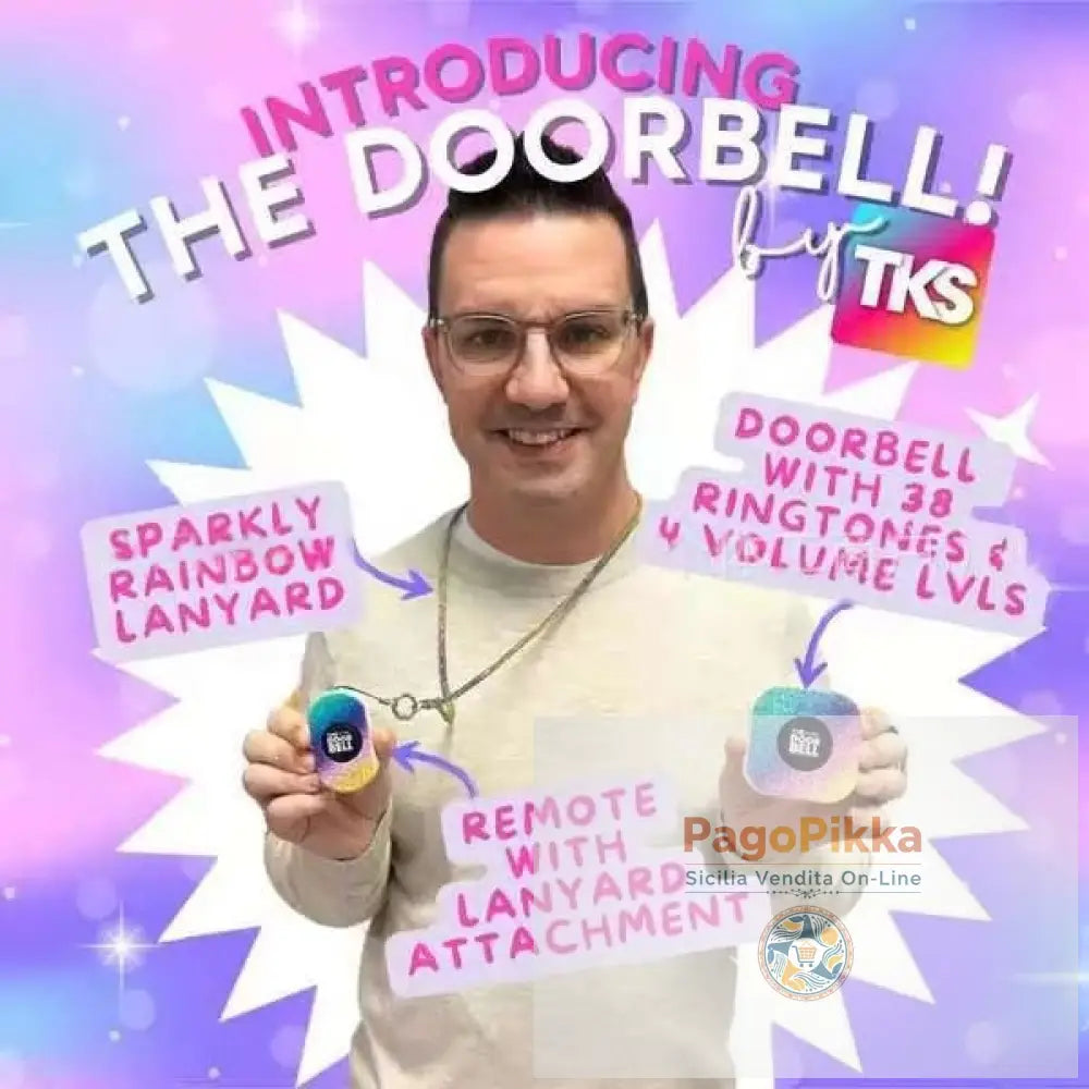 Remote emergency help button wireless doorbell SOS elderly caller - Caller Doorbell