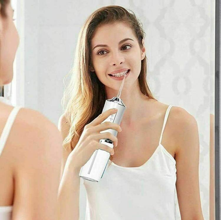 Idropulsore Dentale Professionale Portatile Per Pulizia Denti Orale Pulitore Pps