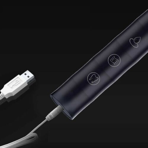 Spazzolino Elettrico Sonico Batteria Ricaricabile Cavo Usb + 3 Testine | Tx-9528