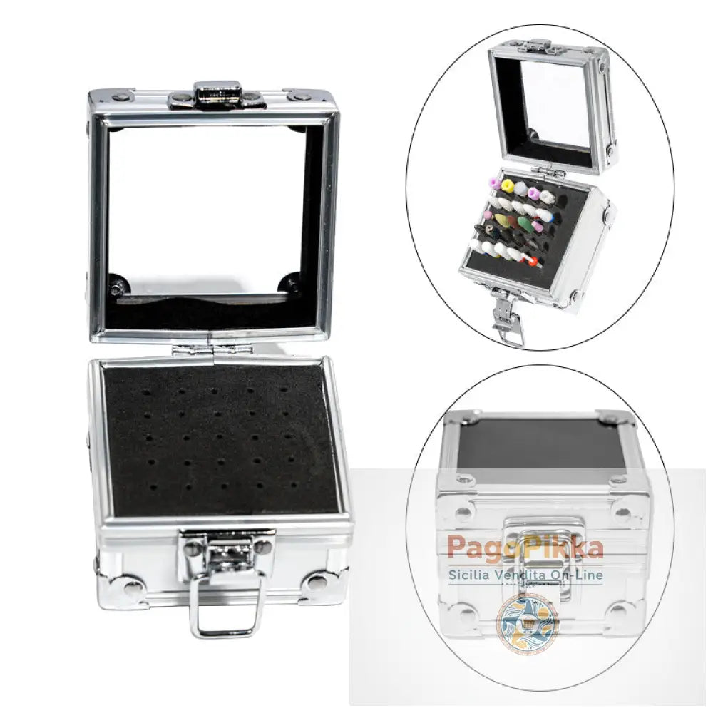 Scatola porta punte per manicure Scatola portaoggetti per manicure Porta punte per manicure Utensili per manicure