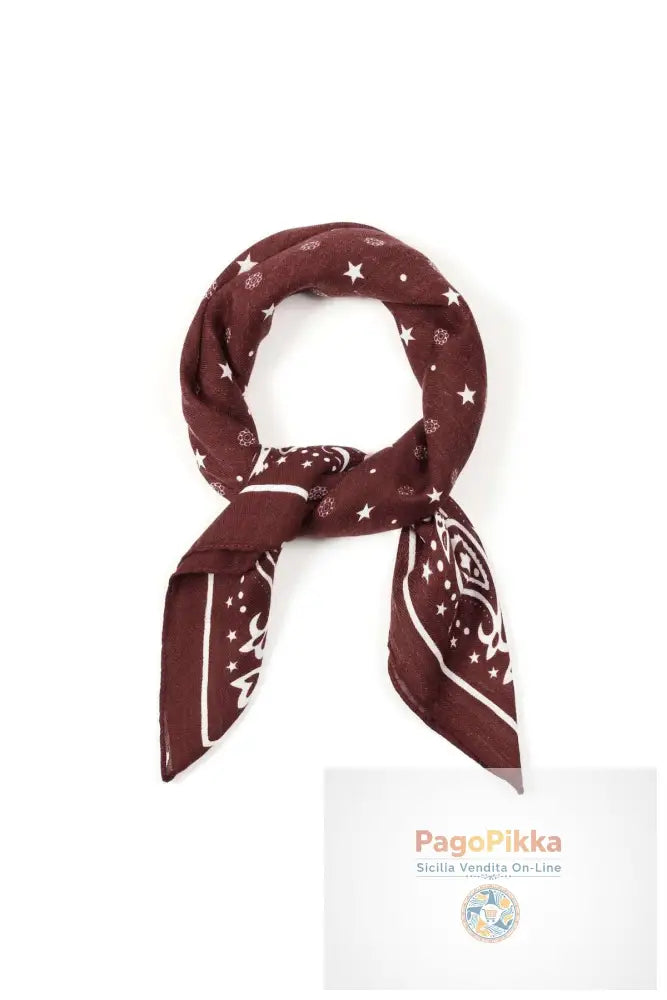 Sciarpe invernali a pois, casual, in poliestere, accessori quotidiani