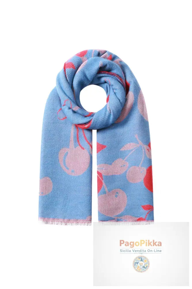 Sciarpe invernali ciliegia Casual Acrilico Accessori quotidiani