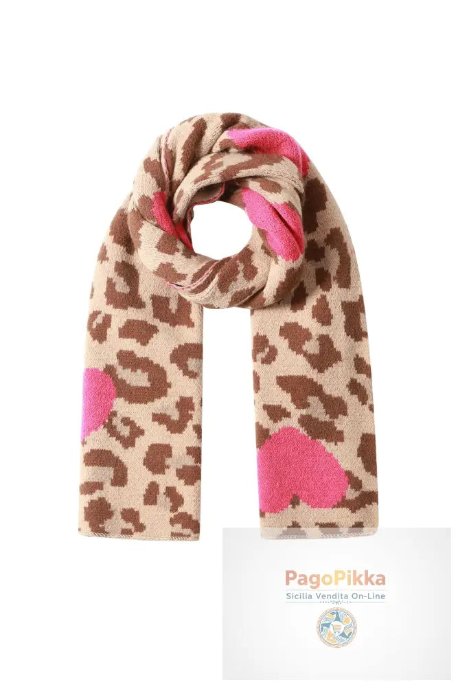 Sciarpe invernali Cuore Casual Acrilico Accessori quotidiani