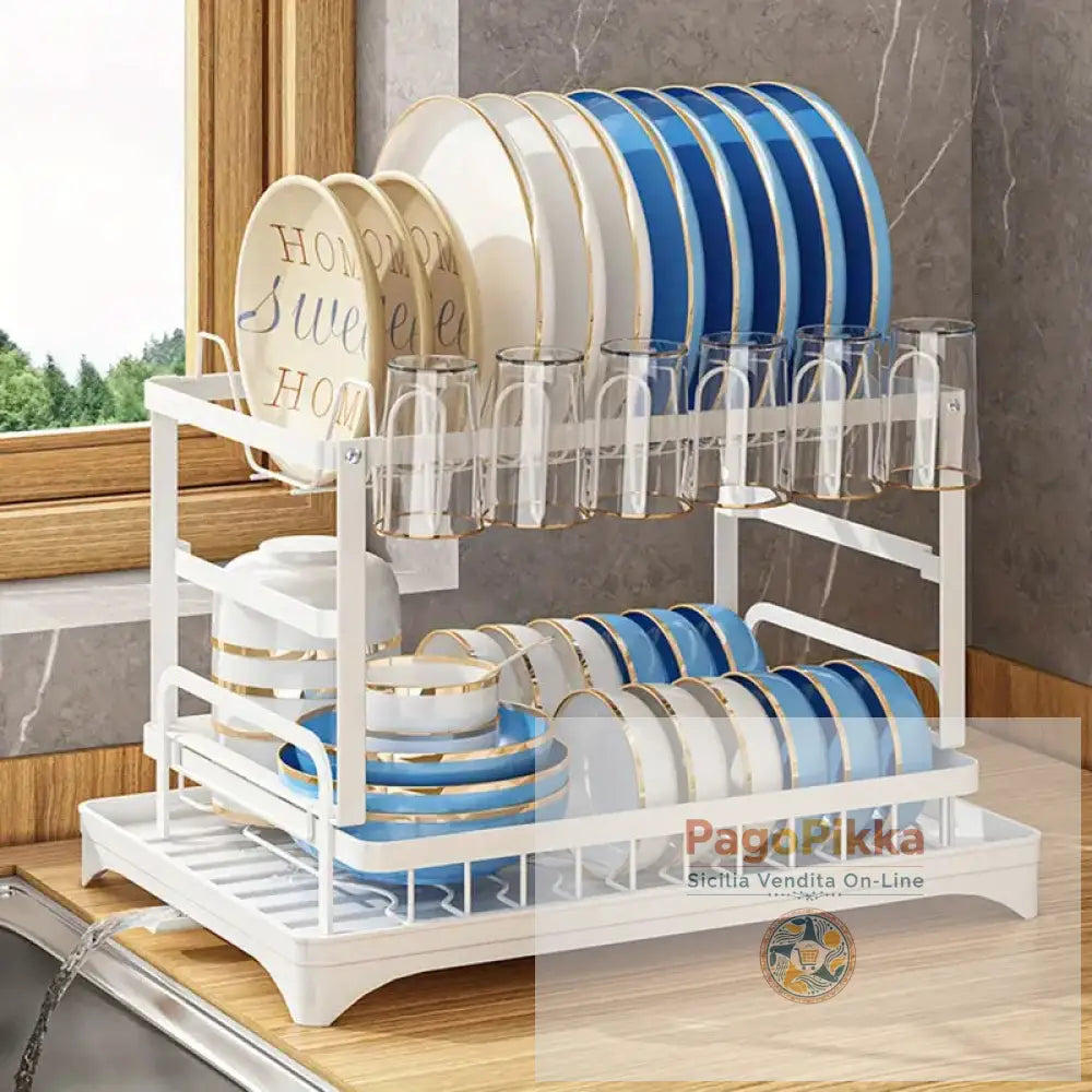 Scolapiatti da cucina scolapiatti per ciotole e piatti scolapiatti per utensili domestici porta coltelli e forchette