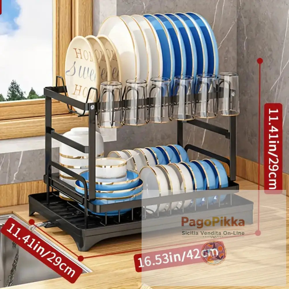 Scolapiatti da cucina scolapiatti per ciotole e piatti scolapiatti per utensili domestici porta coltelli e forchette