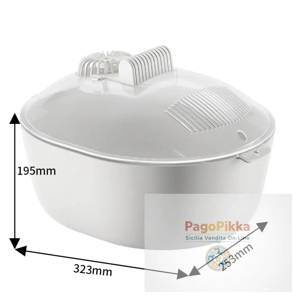 Scongelatore per la conservazione alimentare della cucina domestica Macchina per lo scongelamento - White