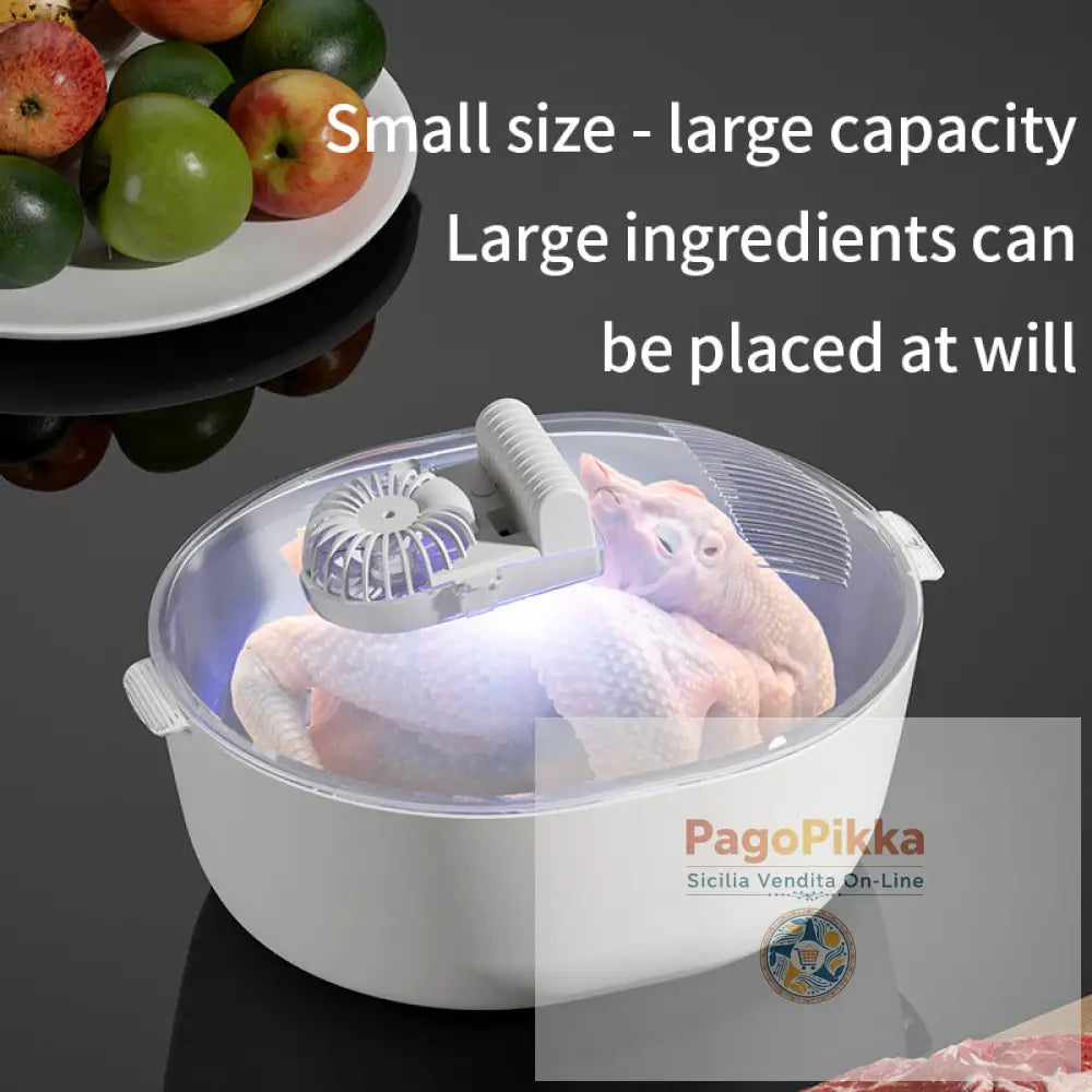 Scongelatore per la conservazione alimentare della cucina domestica Macchina per lo scongelamento - White