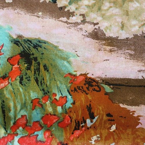 Seidige Schals - Kollektion ’Sommergarten’ 160x50cm Gärten - Seidige Schals - Kollektion ’Sommergarten’ 160x50cm