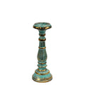 Small Candle Stand - Turquois Gold - Vintage Candle Stands