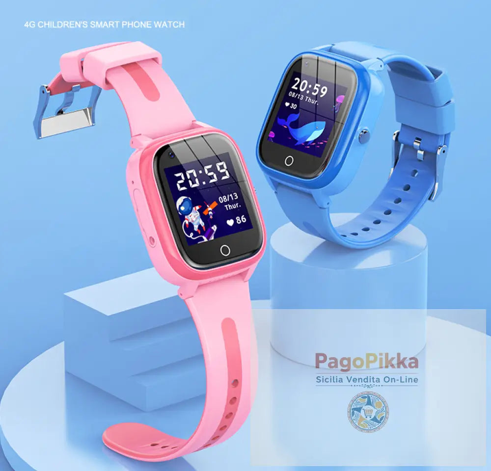Smart children’s phone positioning watch with video 4G full network waterproof strap GPS