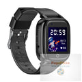 Smart children’s phone positioning watch with video 4G full network waterproof strap GPS - Diamond Black English
