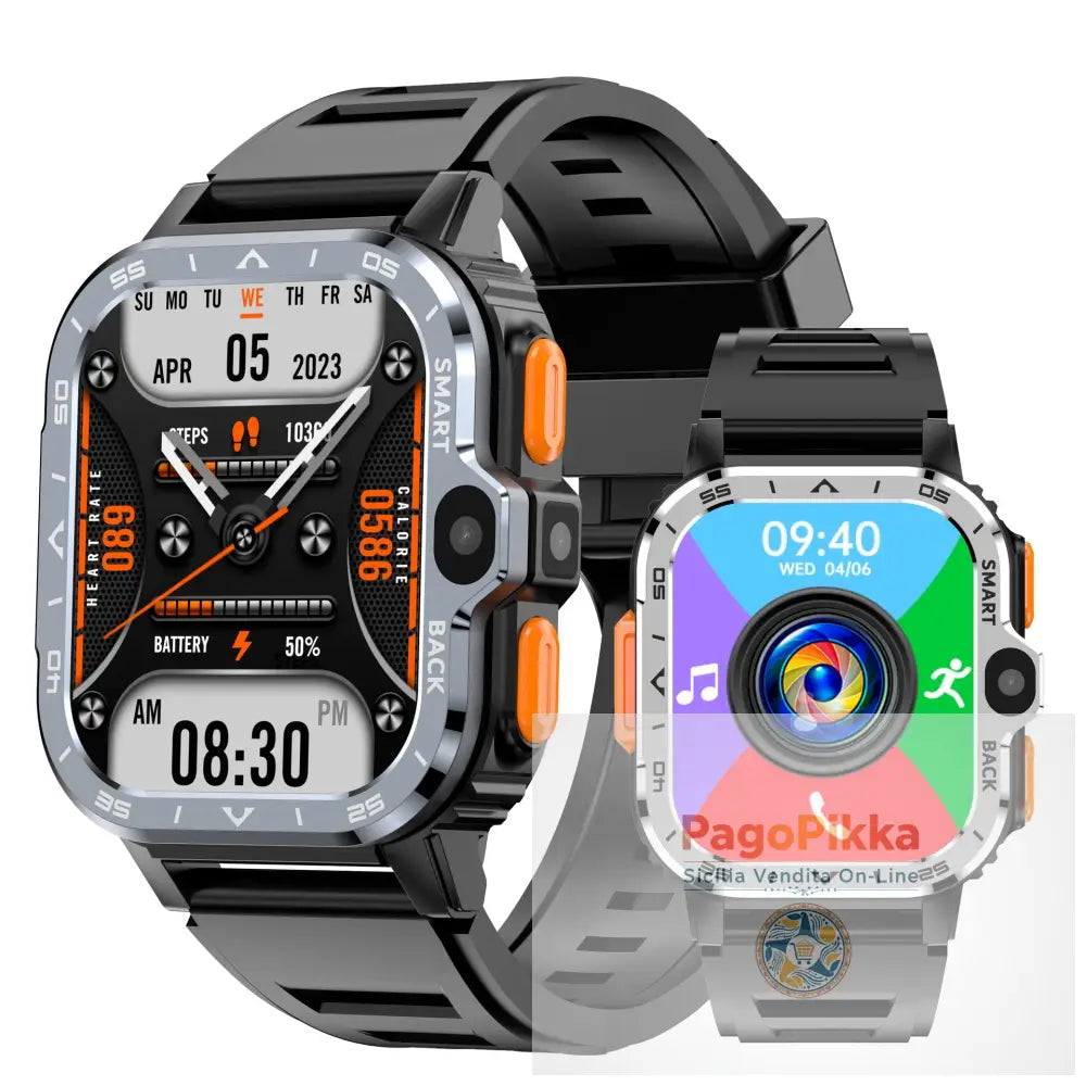 Smart Watch 5G Full Network SIM Card Google Store APP Download Video Photography Sports