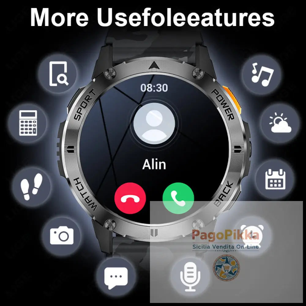 Smart Watch Bluetooth Call Multifunctional Sports Watch Long Range Watch