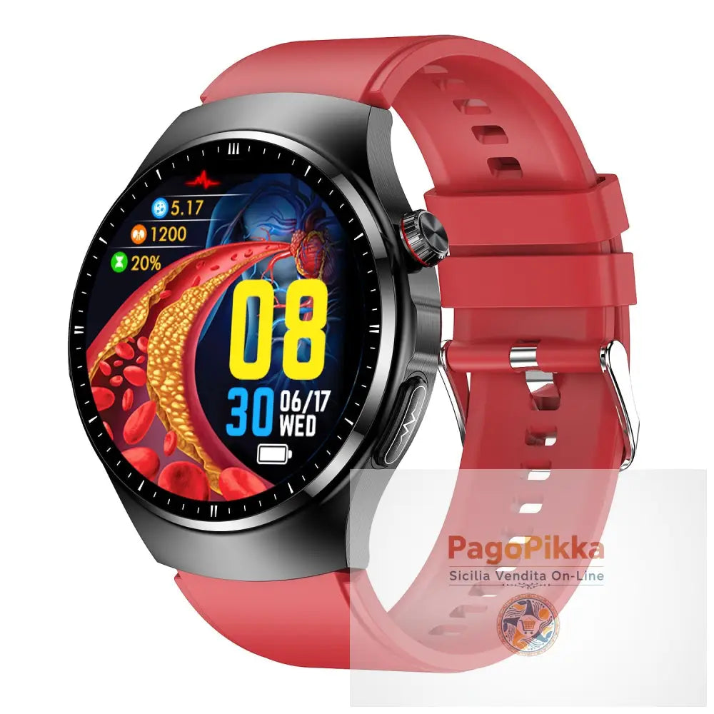 Smart Watch TK25 Bluetooth Call Blood Glucose Uric Acid Blood Lipids Electrocardiogram Body Fat Heart Rate Blood Oxygen