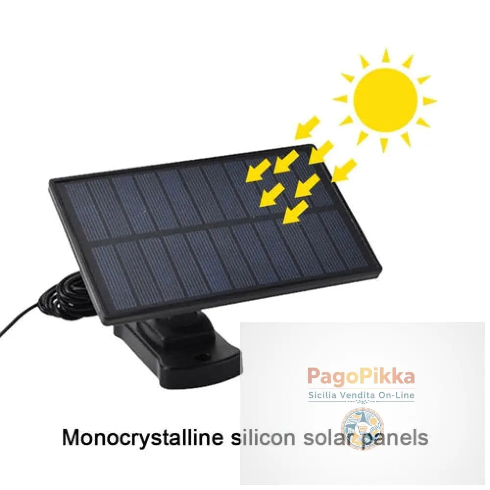 Solar Sensor Light 122 LED 3Head Outdoor Spotlight with 3 Modes - 50625-0XX