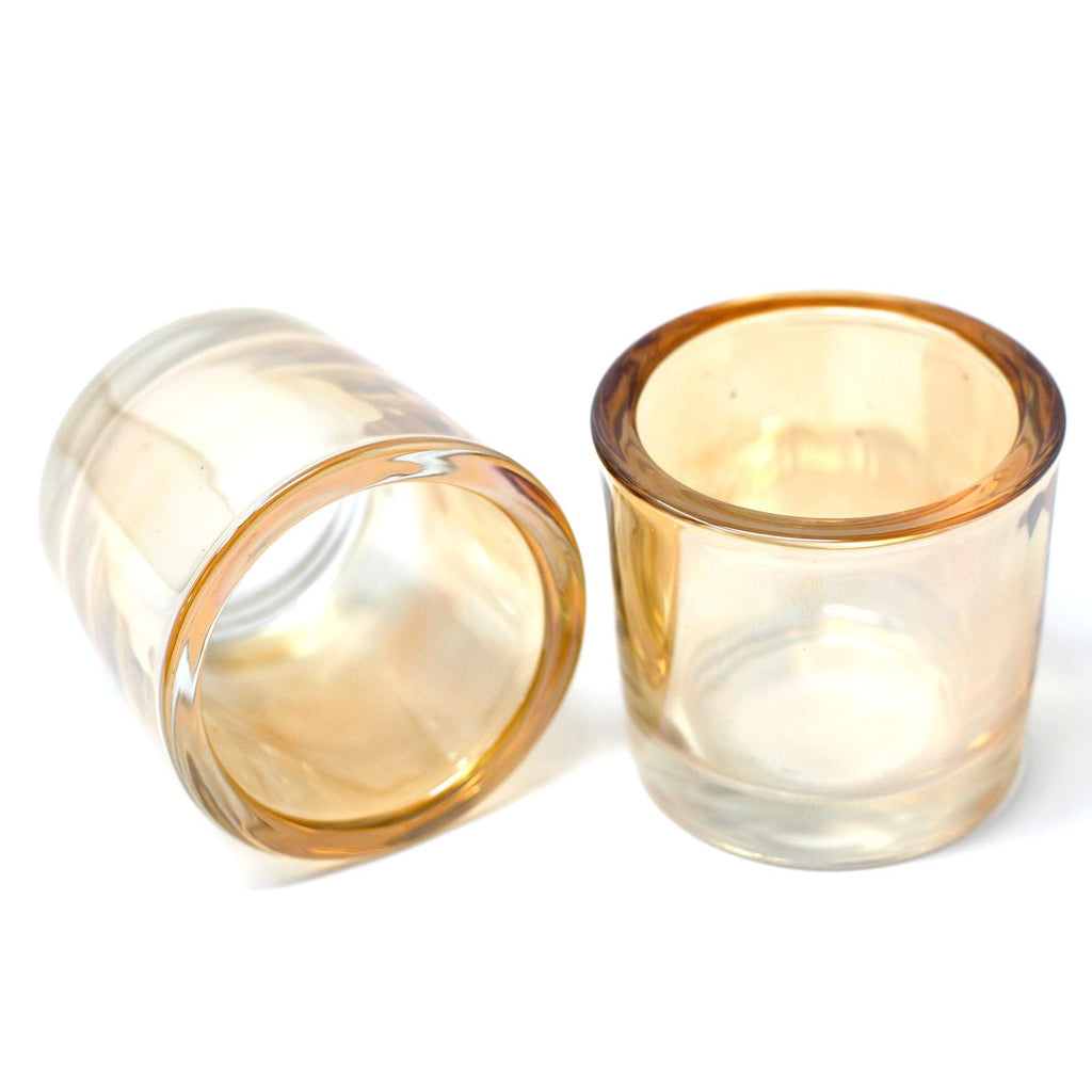Spare Glass Cup for Votive Candle Holder - Centerpiece Iron Votive Candle Holders