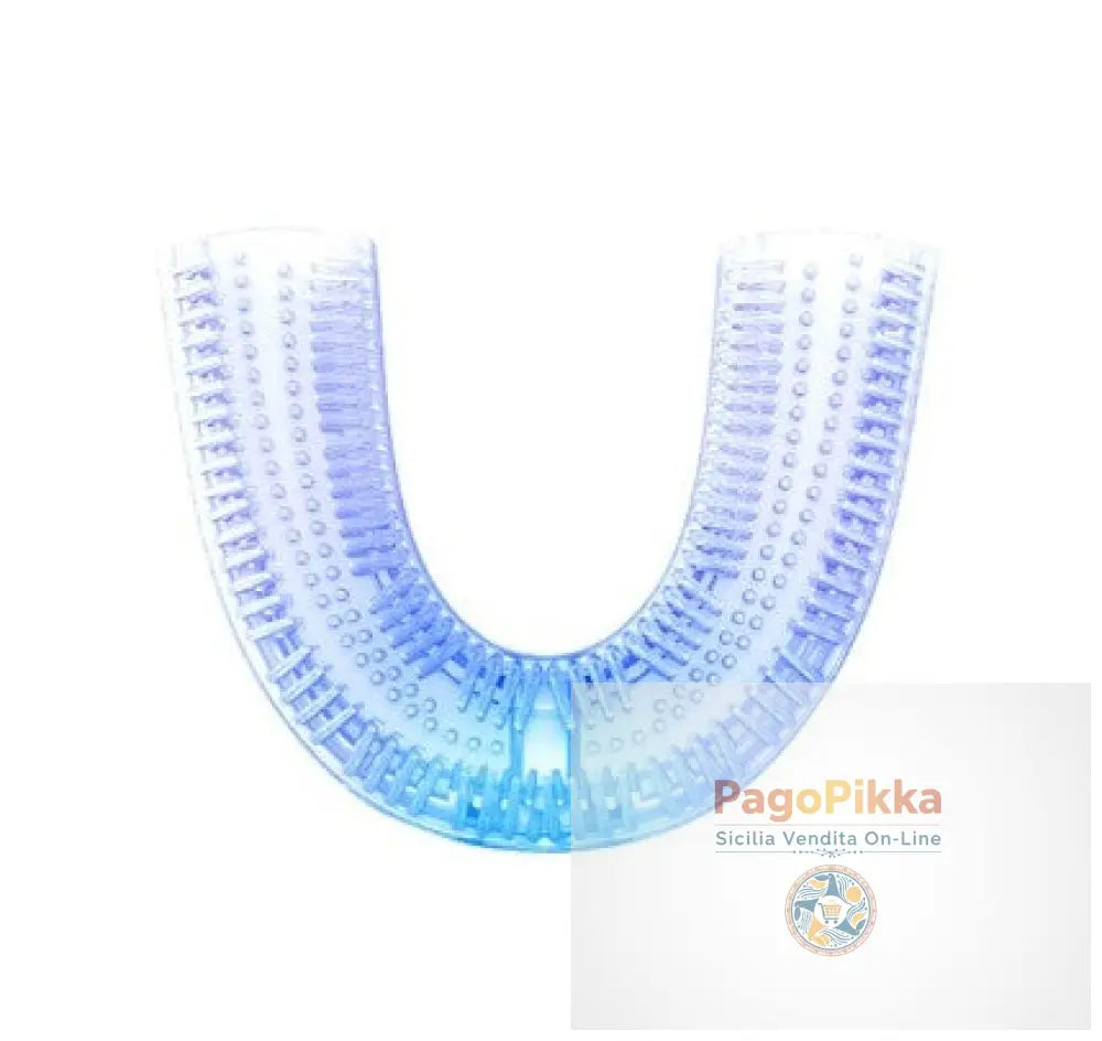 360 Degrees Intelligent Automatic Electric Toothbrush Waterproof U Type Tooth Brush Whitening Blue Light USB Charging