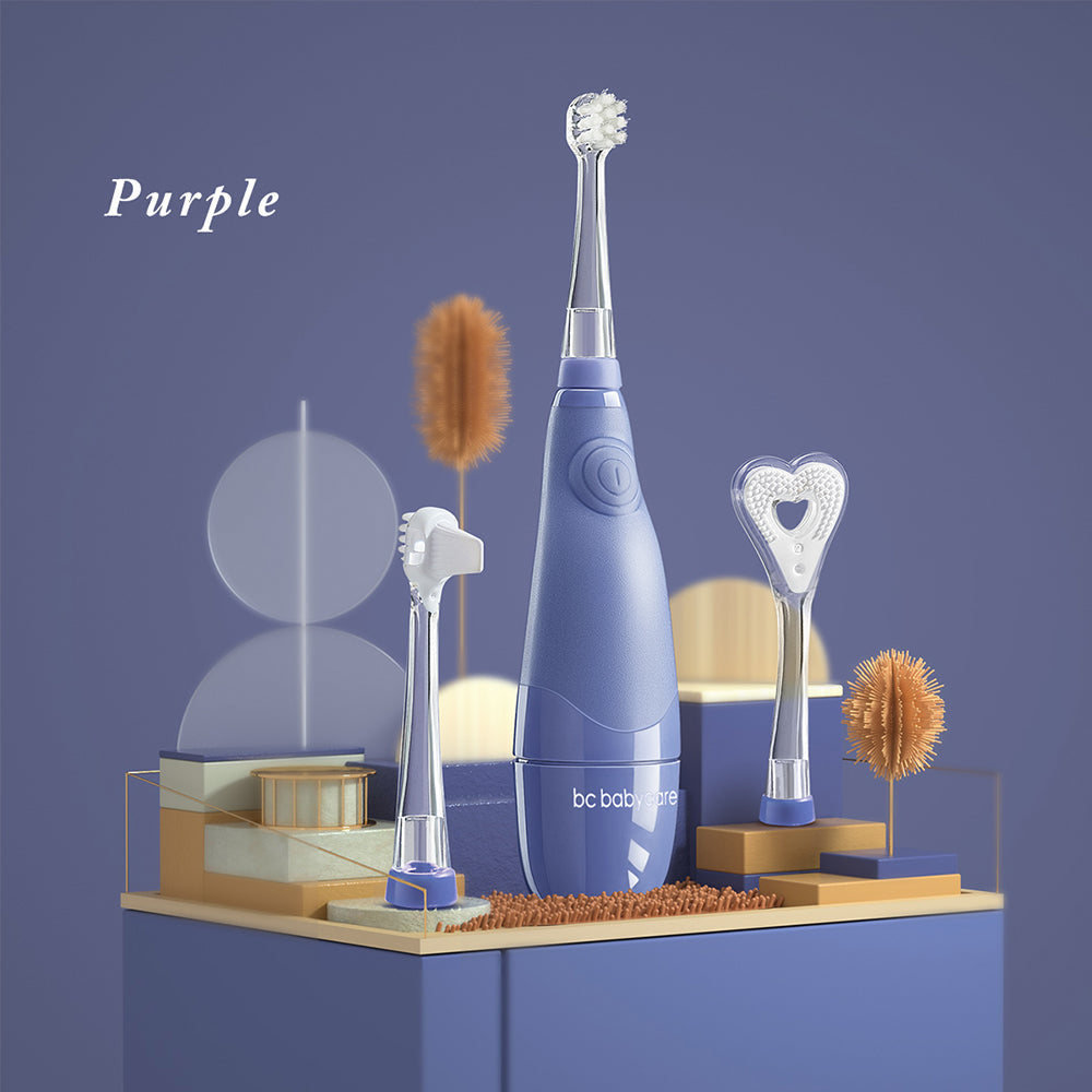 Spazzolino elettrico per bambini non a forma di U Non-U-shaped Electric Toothbrush - Purple - PRODOTTI PER L’IGIENE