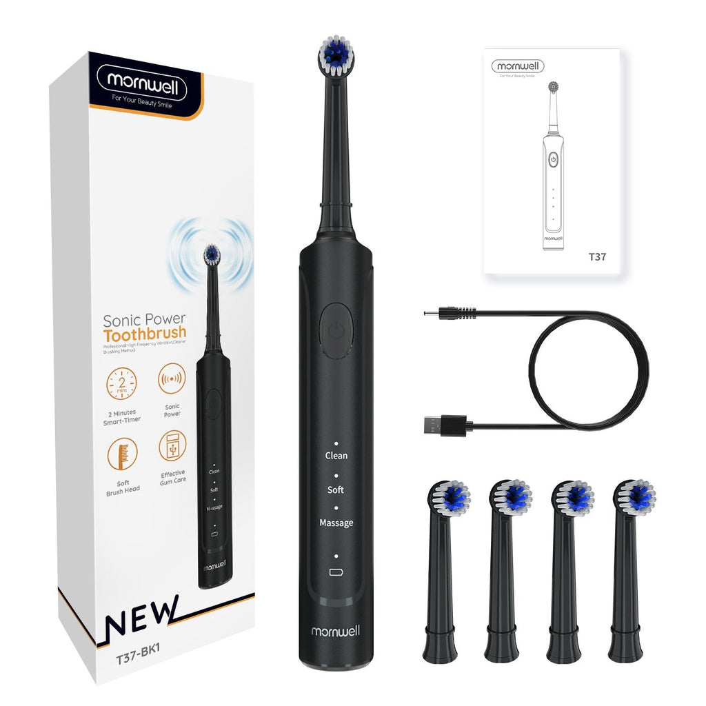 Fashion Personality Rotating Electric Toothbrush - Black - PRODOTTI PER L’IGIENE ORALE