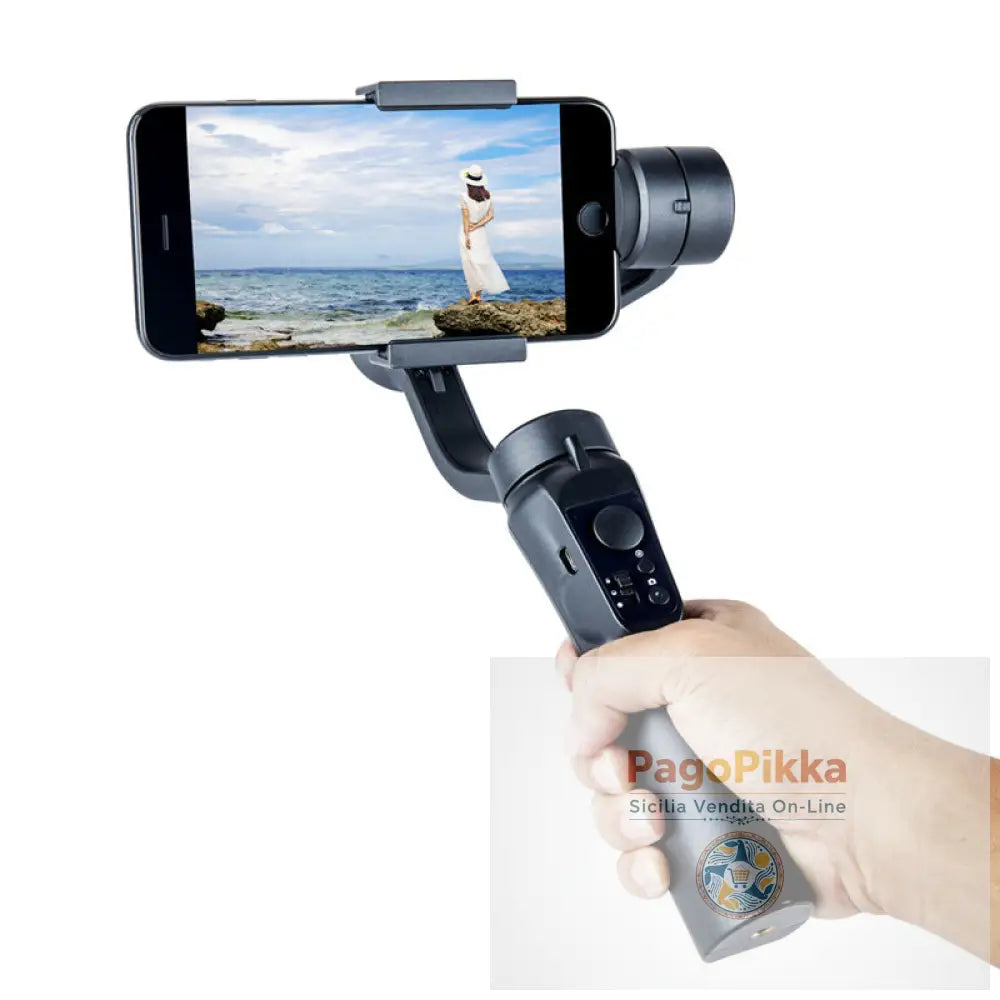 Stabilizzatore per fotocamera F8 per telefono cellulare piattaforma anti-vibrazione a tre assi portatile Tiktok