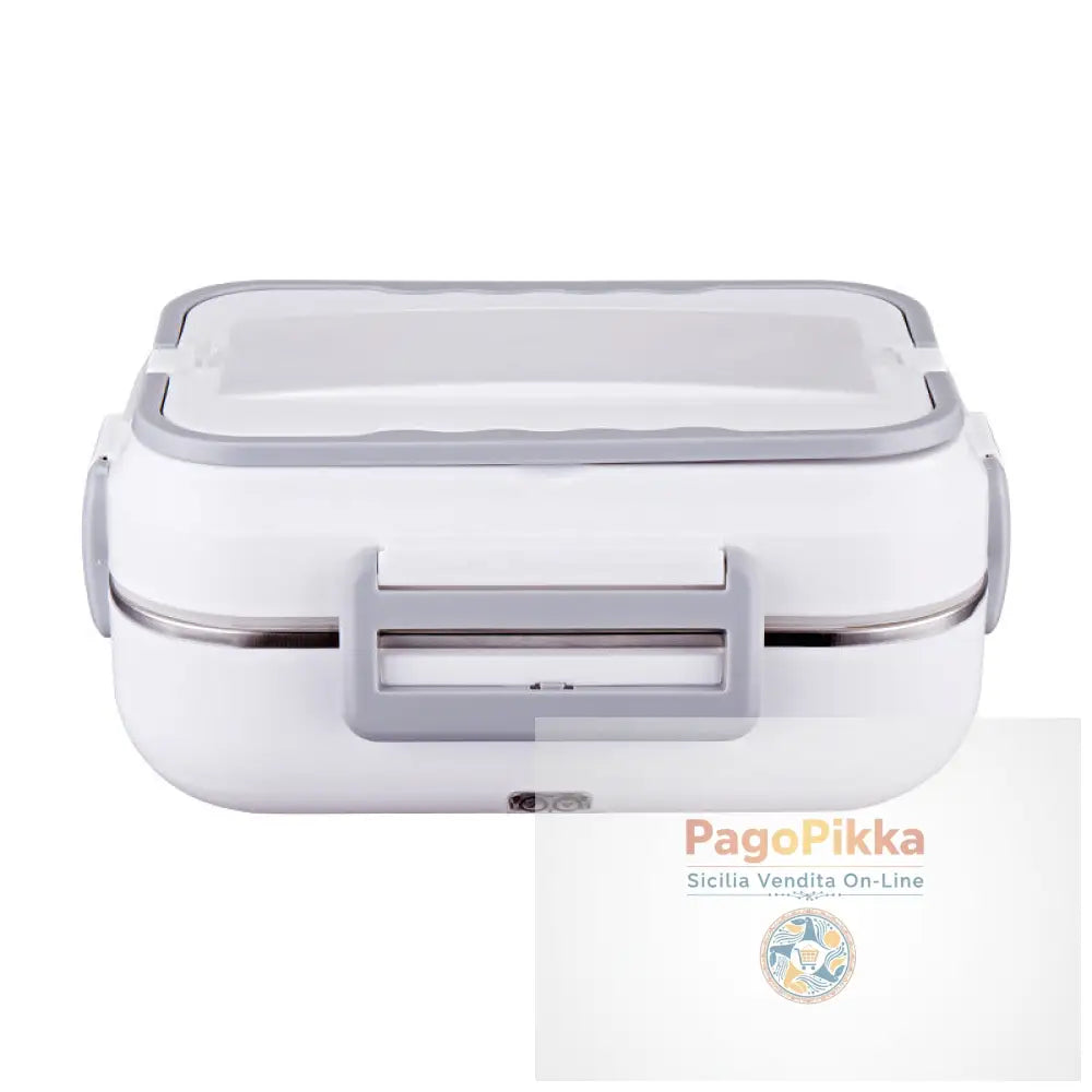 Stoviglie 1.5L Set di pentole Scaldavivande elettrico portatile Contenitori in acciaio inossidabile con borsa termica