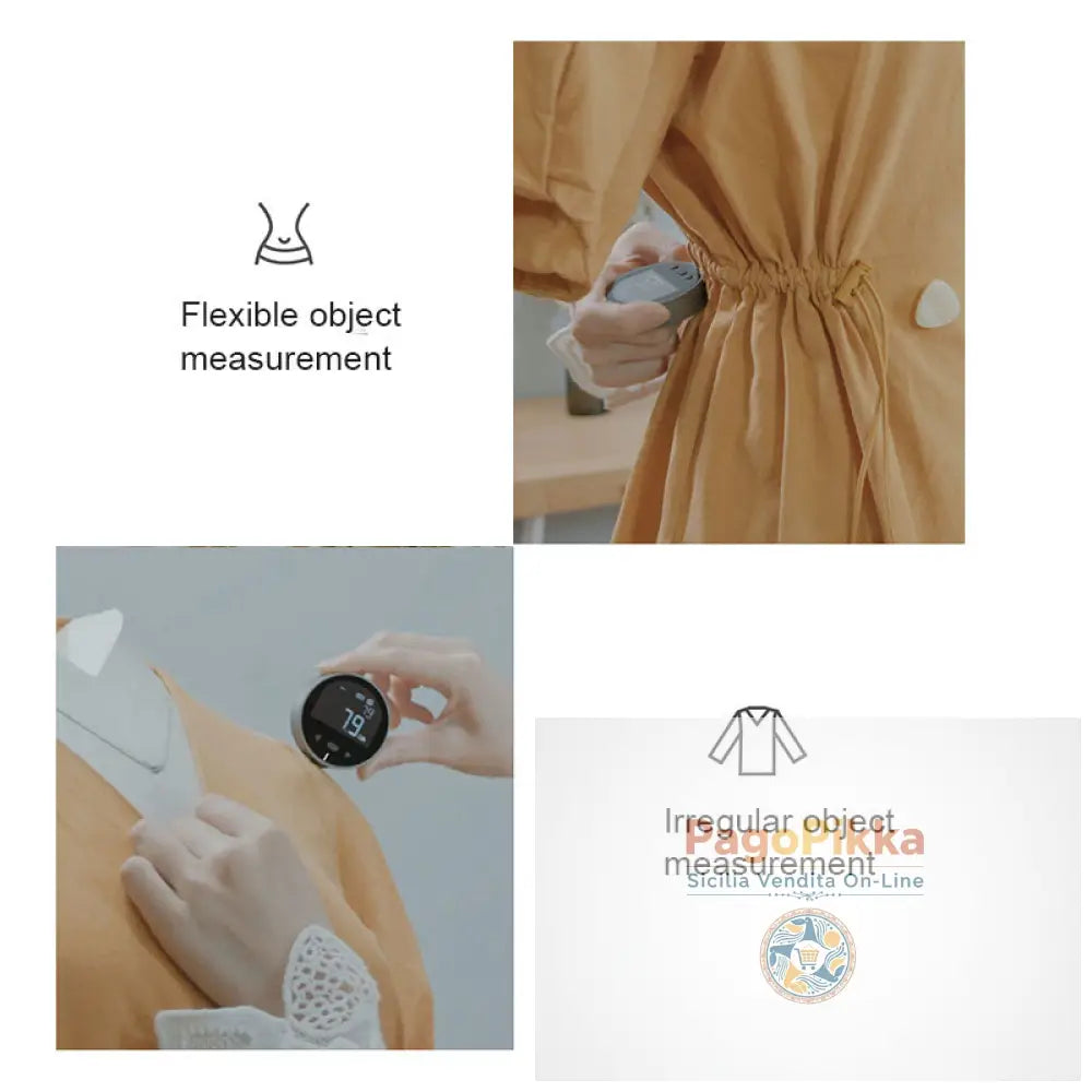 Distance Measuring Instrument Electronic Measuring Ruler Tape Measure High Definition Digital LCD High Precision