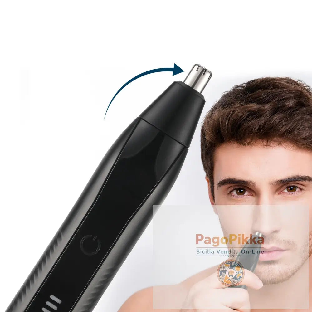 Strumento elettrico per riparazione dei peli del naso e delle sopracciglia per coltello ricaricabile per peli del naso