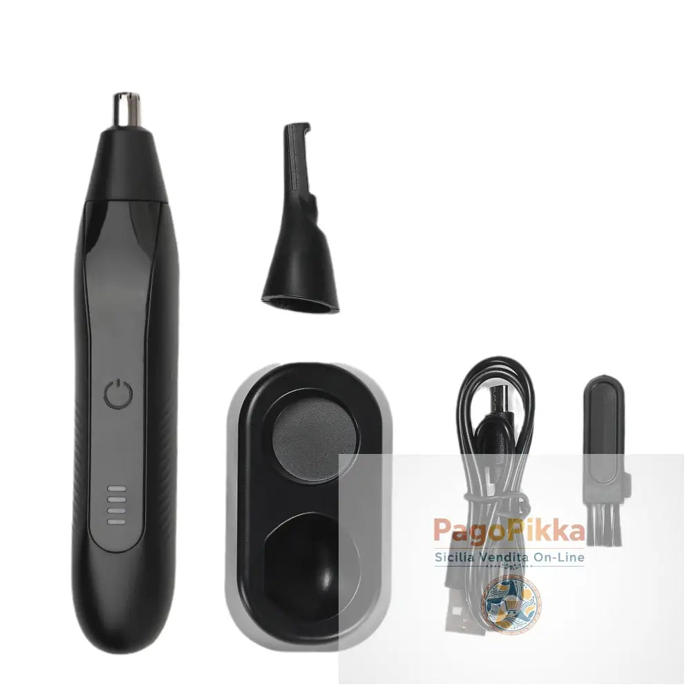 Strumento elettrico per riparazione dei peli del naso e delle sopracciglia per coltello ricaricabile per peli del naso