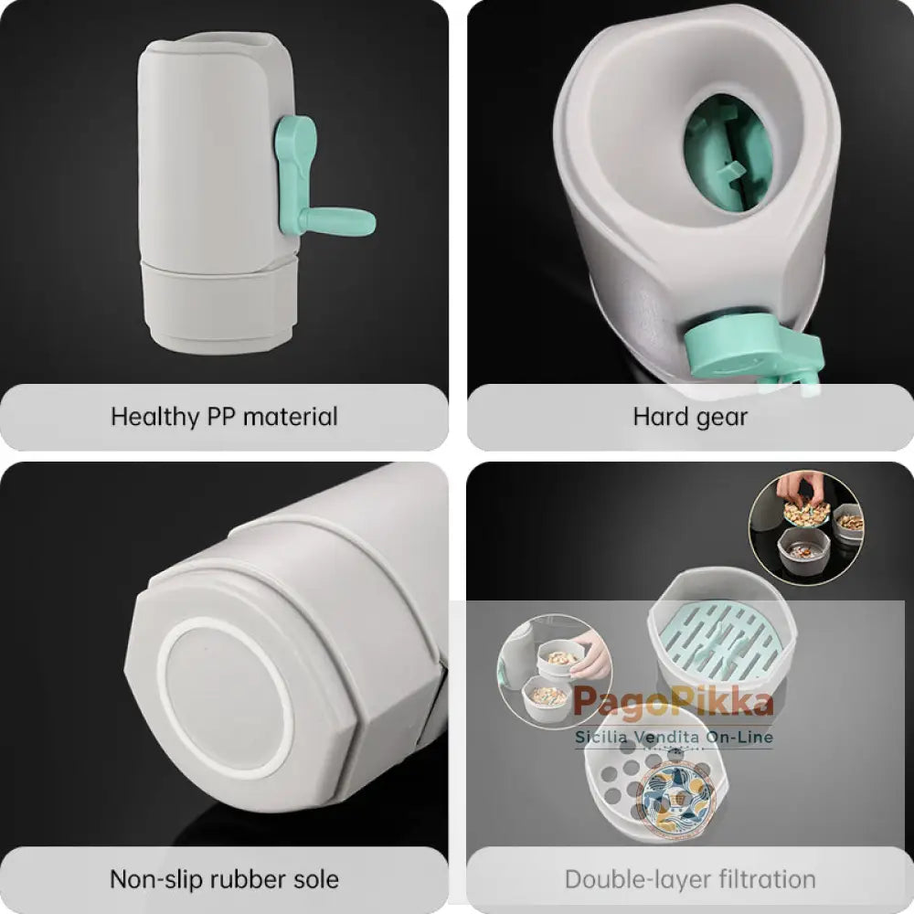 Strumento manuale per sgusciare arachidi e pistacchi gadget da cucina per sgusciare e sbucciare - white