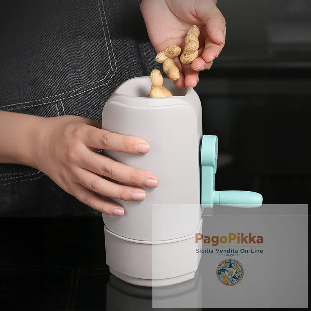 Strumento manuale per sgusciare arachidi e pistacchi gadget da cucina per sgusciare e sbucciare - white