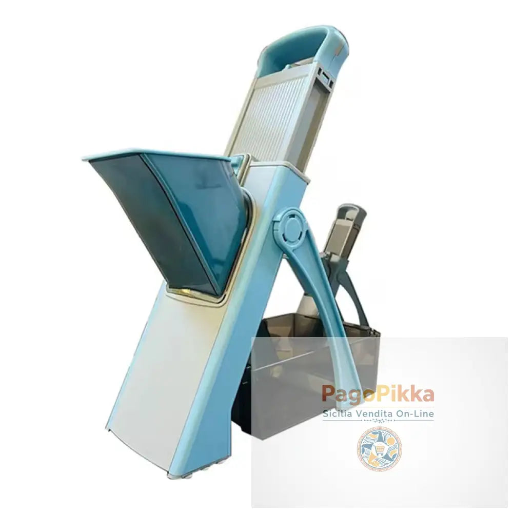 Tagliaverdure e grattugia multifunzione per frutta e verdura. Trita grattugia affetta le patate in modo efficiente.