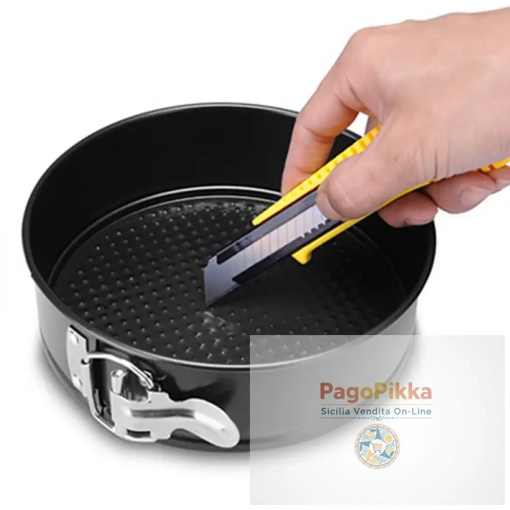 Teglie da forno Utensile da cucina per torte Stampo per torte in metallo Pirofila rotonda Teglia da forno Stampo