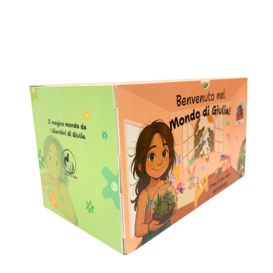 Il Kit Terrarium "Il Mondo di Giulia"