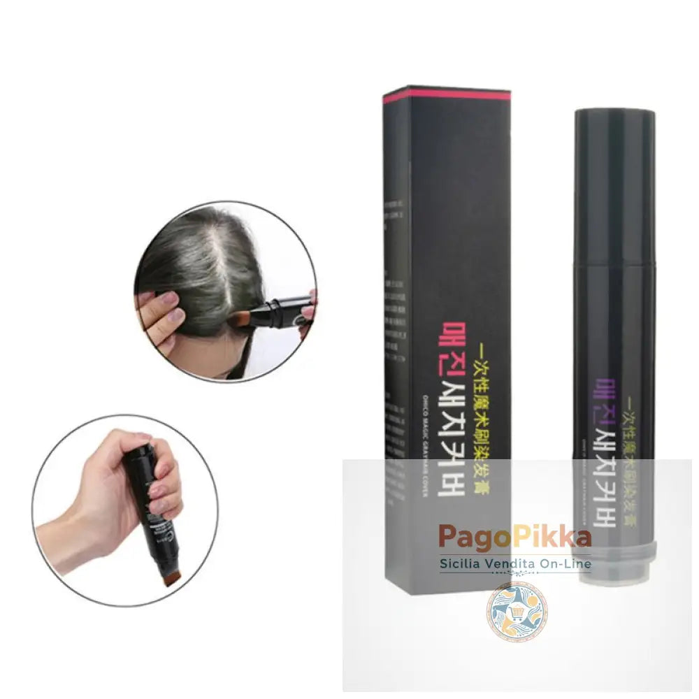 Tintura per capelli alle erbe naturali usa e getta copertura istantanea delle radici grigie crema colorante per capelli