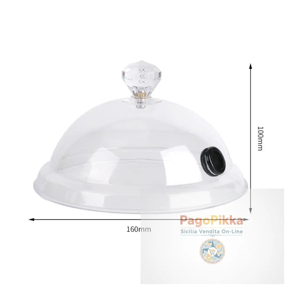 Utensili da cucina Pistola fumogena portatile Cucina molecolare domestica Fumatura al salmone - 16CM Smoke hood