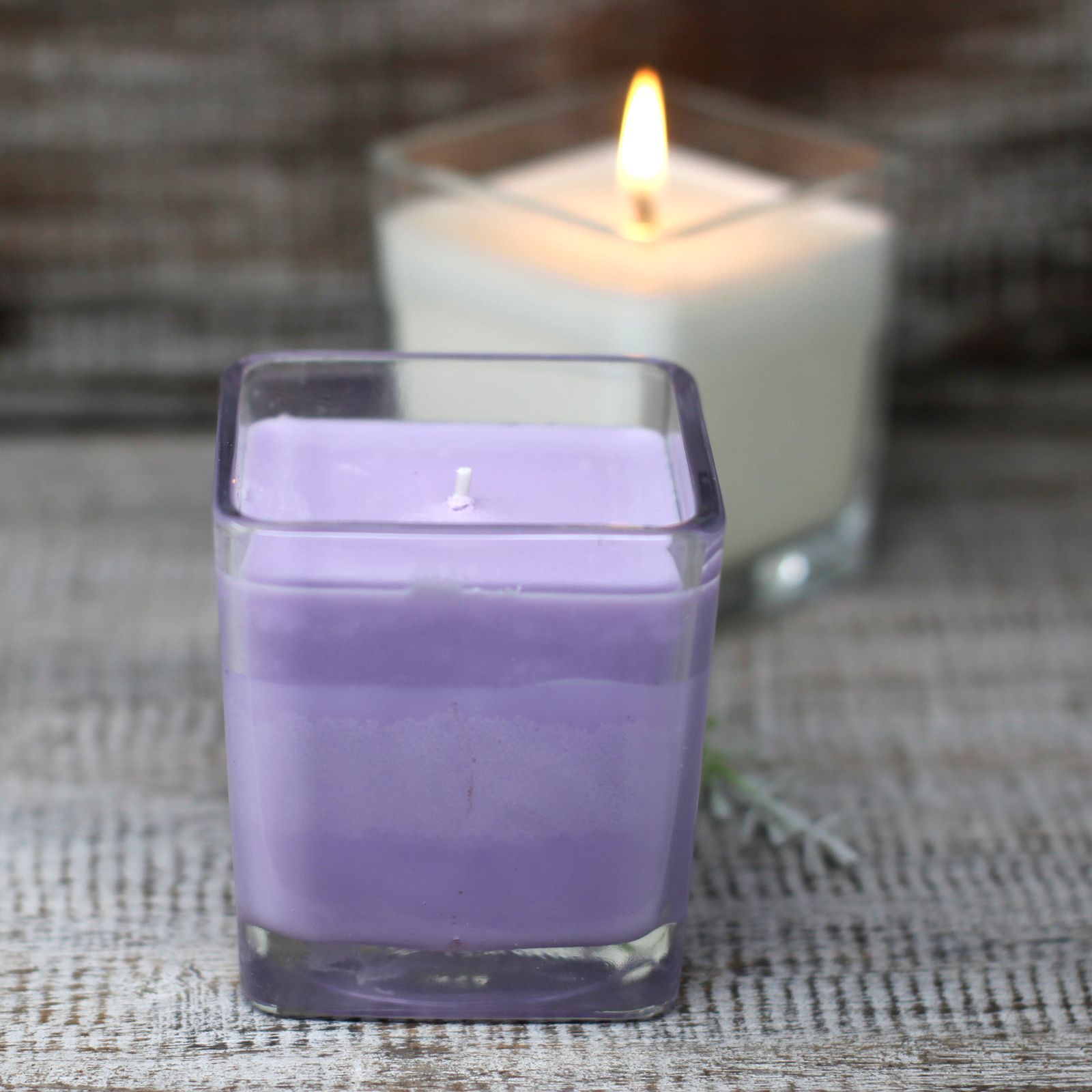 White Label Soy Wax Jar Candle - Lavender & Basil - White Label - Unbranded Soy Wax Jar Candles