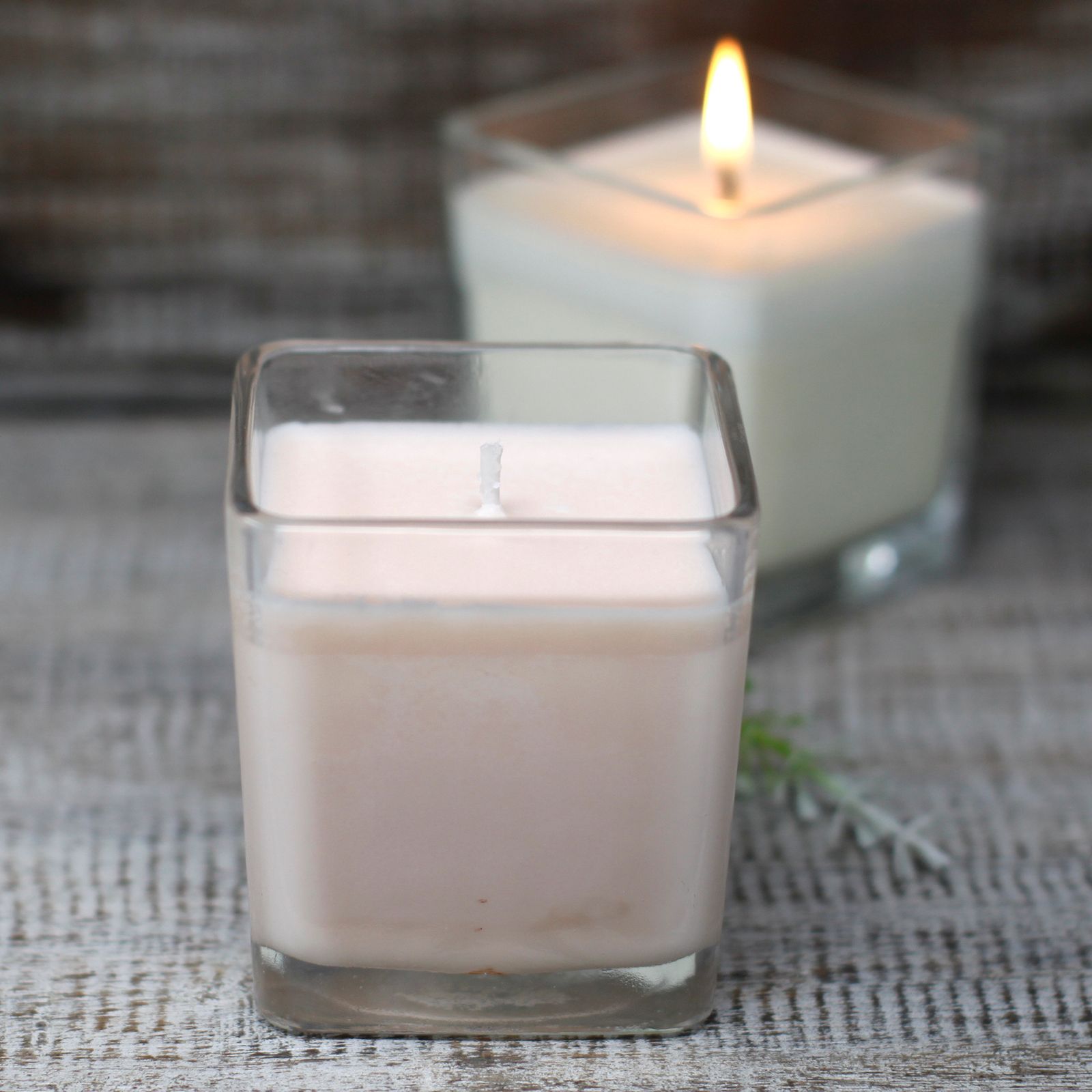 White Label Soy Wax Jar Candle - Peach Smoothie - White Label - Unbranded Soy Wax Jar Candles