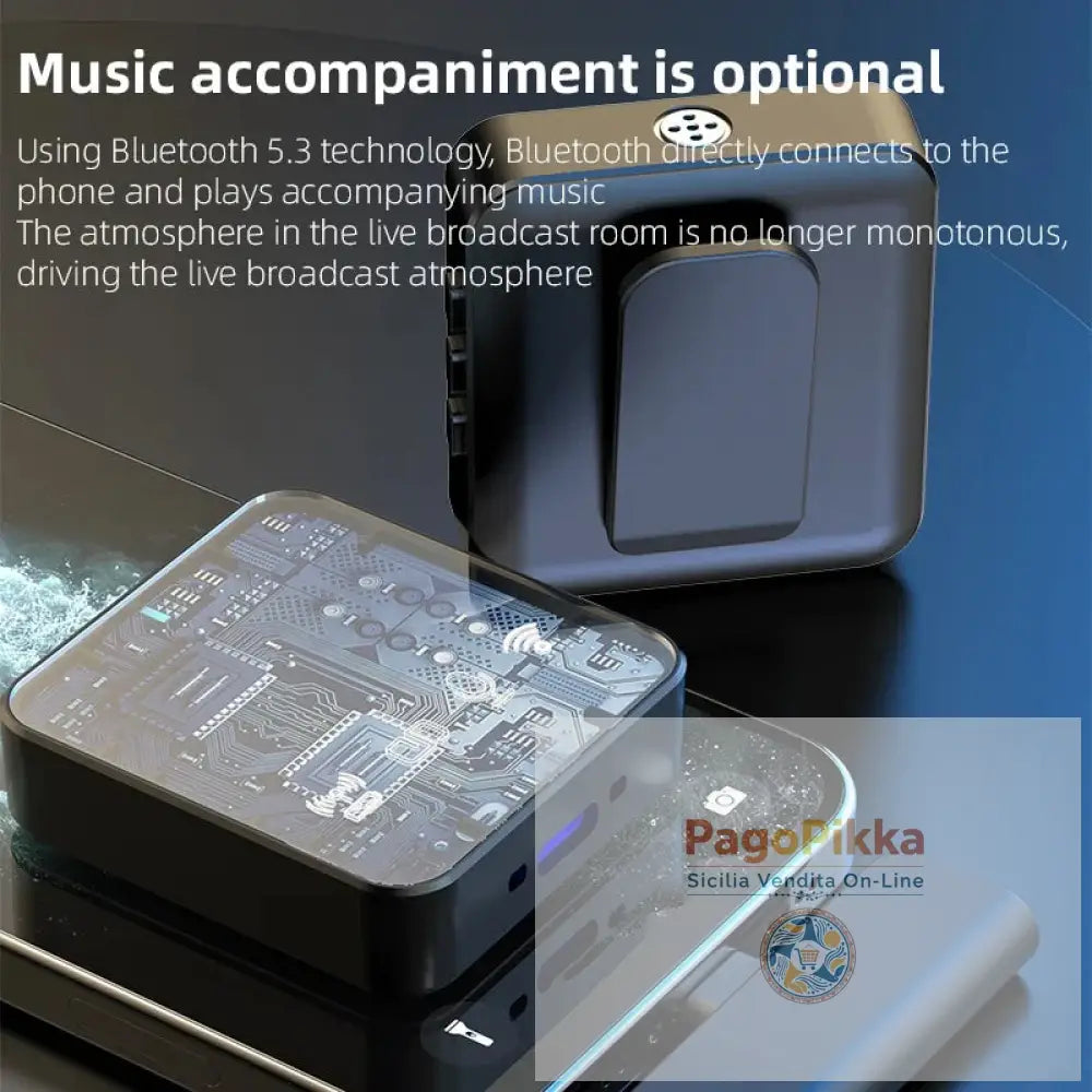 Wireless lavalier microphone microphone clip internet celebrity live streaming equipment short video noise reduction