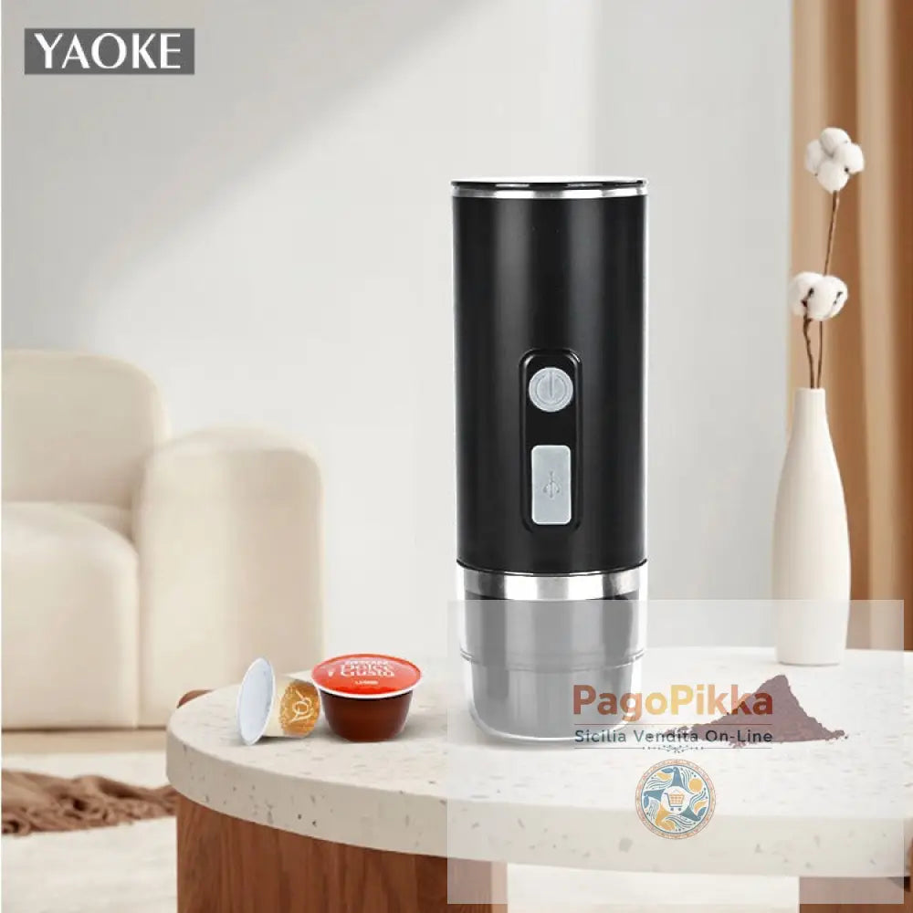 Yaoke portable fully automatic Italian espresso capsule coffee machine large and small capsule coffee powder universal
