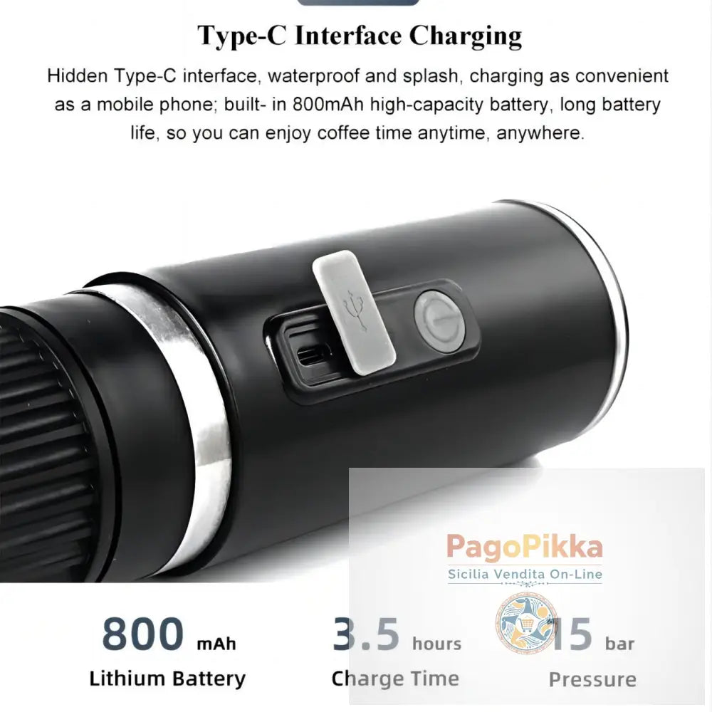 Yaoke portable fully automatic Italian espresso capsule coffee machine large and small capsule coffee powder universal